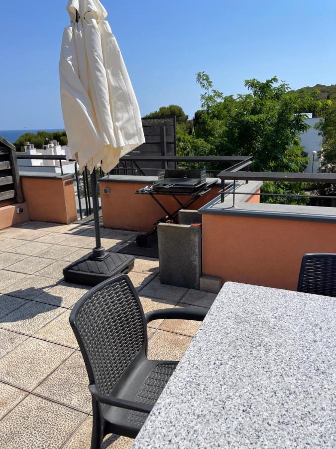 Sunny Apartment Sa Boadella Big Solarium Sea View Lloret de Mar Dış mekan fotoğraf